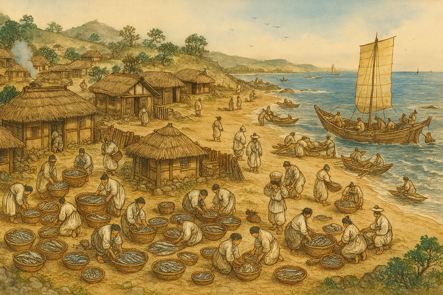 fishing village