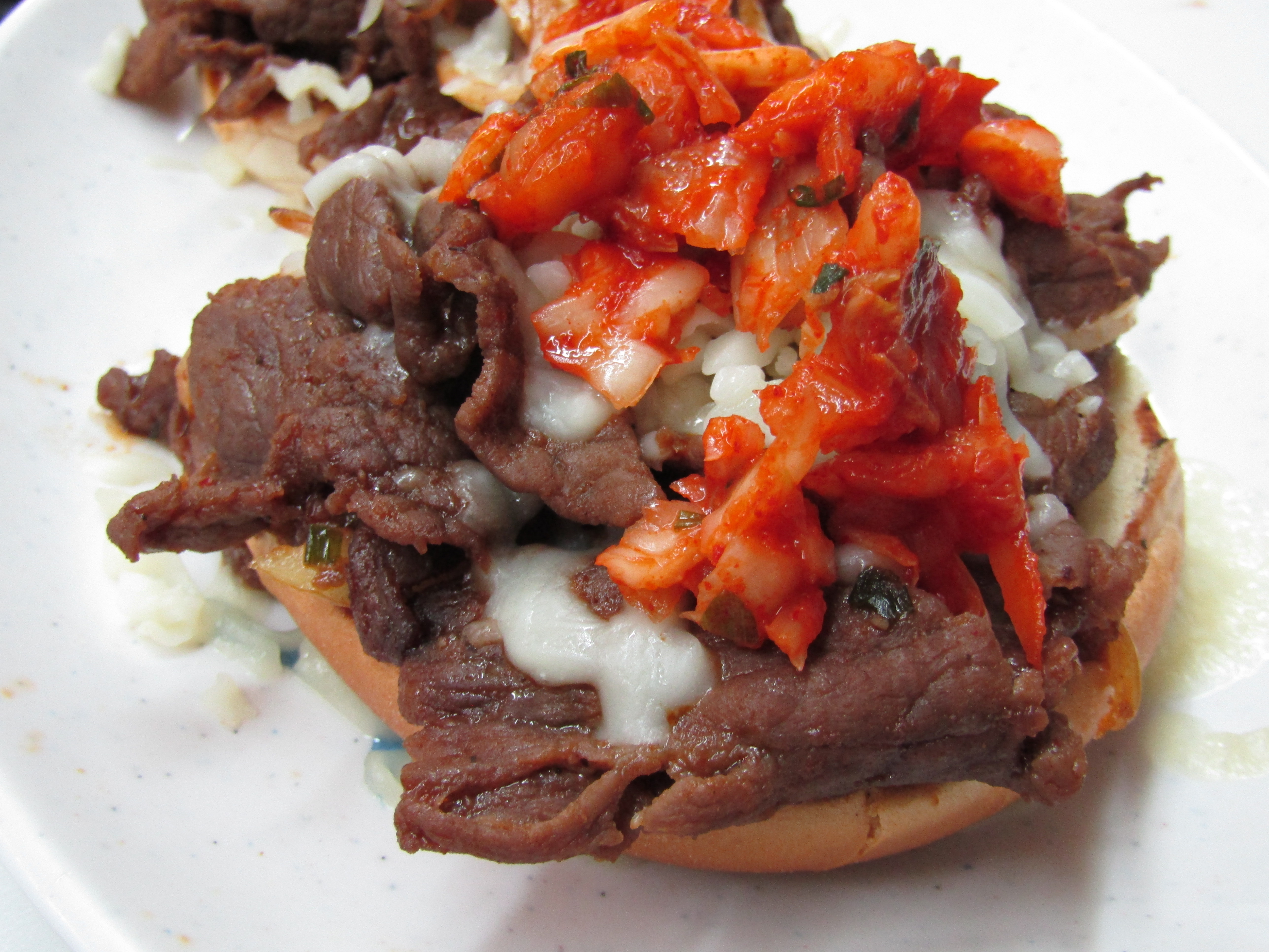Bulgogi open faced